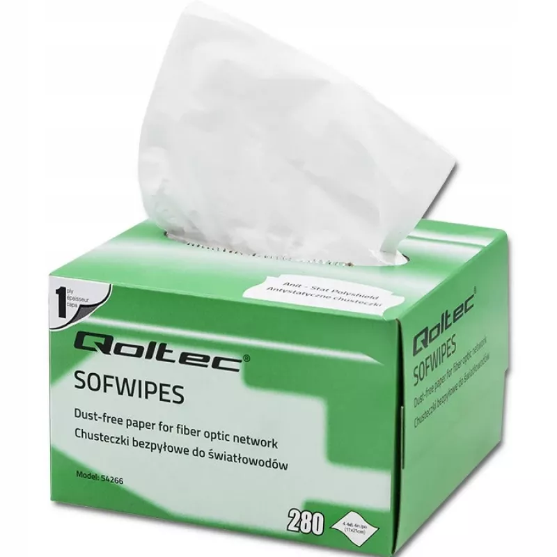 Qoltec nukkaamattomat kuitupyyhkimet