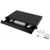 Kuitu-patch-paneeli rack 1U 24x SC/LC 19
