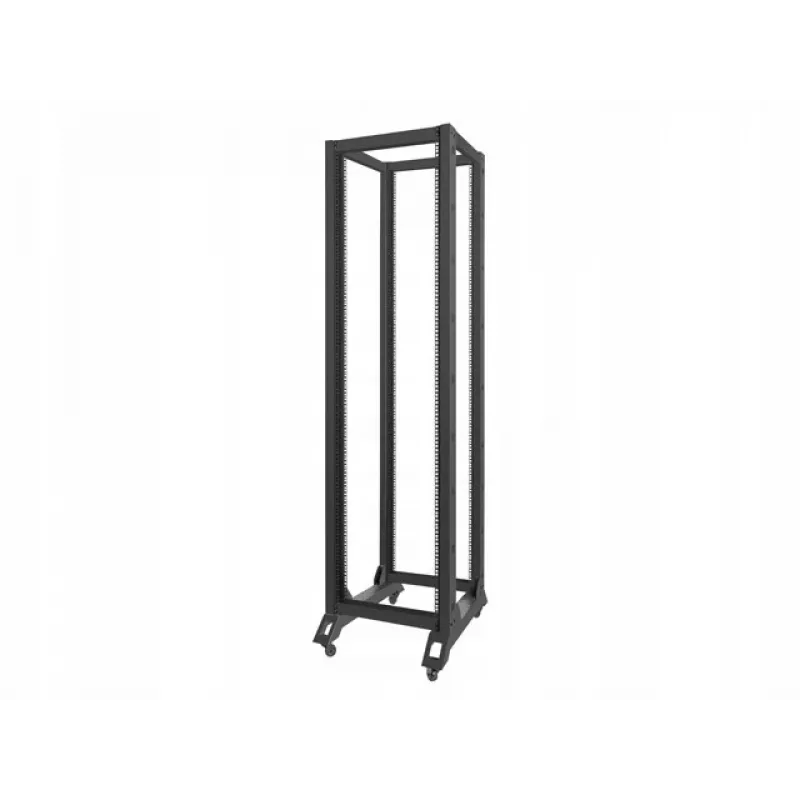 Lanberg OR01-6842-B 19 tuuman avoin räkki, 42U, 600x800 mm, musta