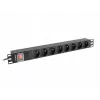 Jatkopistorasia Lanberg PDU-08E-0200-BK