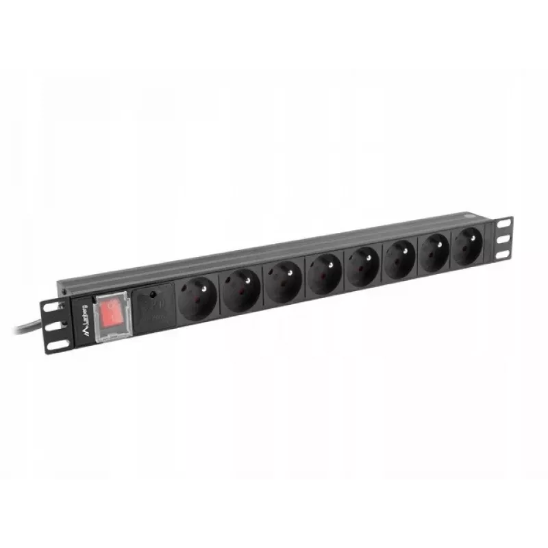 Jatkopistorasia Lanberg PDU-08E-0200-BK