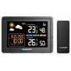 Sääasema BLAUPUNKT WS30BK langattomalla ulkoanturilla, väri-LCD, kello, herätys, barometri, °C, 1 anturi