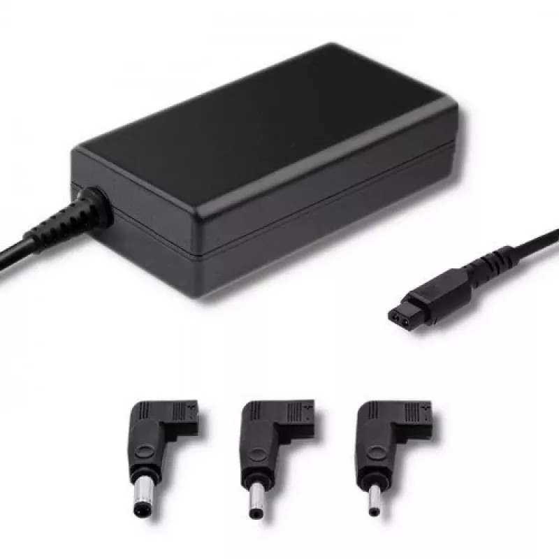 Qoltec 51757 virtalähde/muunnin sisäkäyttöön 65 W musta