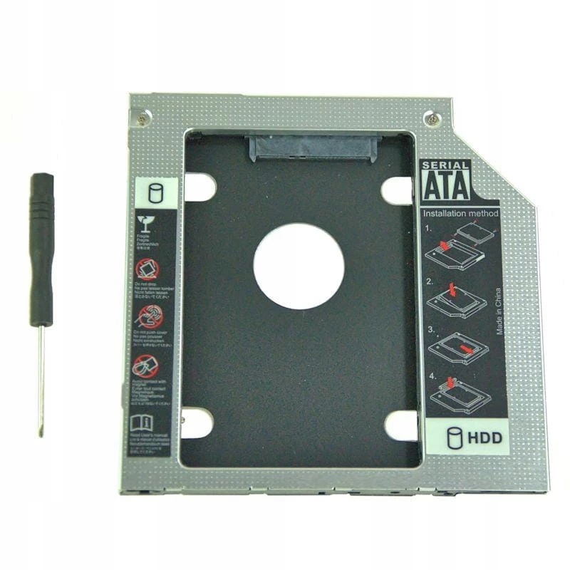 Qoltec toisen aseman kelkka 2.5 HDD 9.5 mm