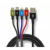 Universal 4 in 1 -latauskaapeli I-BOX USB IKUM4W1