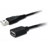 USB-jatkokaapeli Unitek Y‑C418GBK 5 m USB A - USB A USB 2.0, musta
