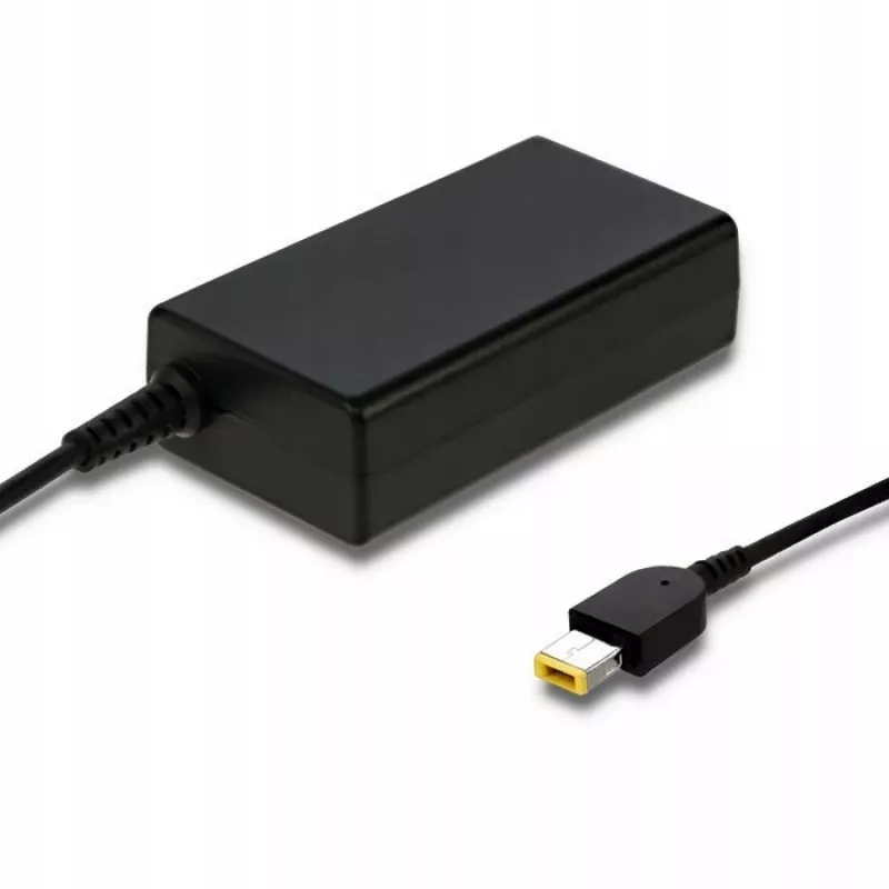Virtalähde QOLTEC 51556 sisäkäyttöön 65 W Lenovo-kannettaville, 20 V 3,25 A, musta