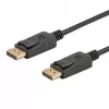 Savio CL-137 DisplayPort-kaapeli 3 m musta