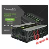 Qoltec Monolith virtasovitin/-muunnin auto 4000 W musta