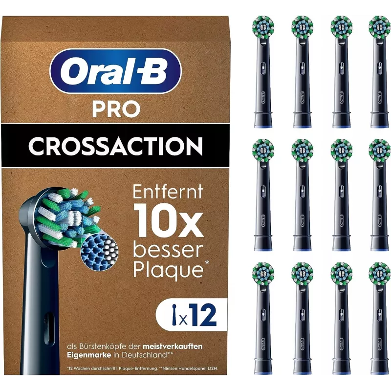 Oral-B Pro CrossAction vaihtoharjaspäät, 12 kpl