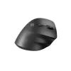 Langaton optinen hiiri NATEC CRAKE 2 — Bluetooth 5.2, 2400 DPI, 6 painiketta, oikeakätinen, musta