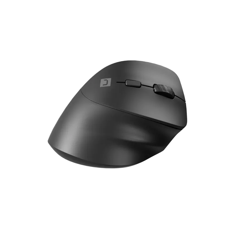Langaton optinen hiiri NATEC CRAKE 2 — Bluetooth 5.2, 2400 DPI, 6 painiketta, oikeakätinen, musta