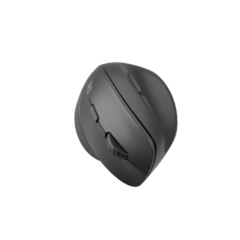 Langaton optinen hiiri NATEC CRAKE 2 — Bluetooth 5.2, 2400 DPI, 6 painiketta, oikeakätinen, musta