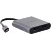 UNITEK SOVITIN USB-C, 2x HDMI, 4K@60HZ, MST, V1404B (V1404B)