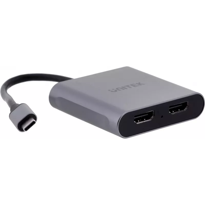 UNITEK SOVITIN USB-C, 2x HDMI, 4K@60HZ, MST, V1404B (V1404B)