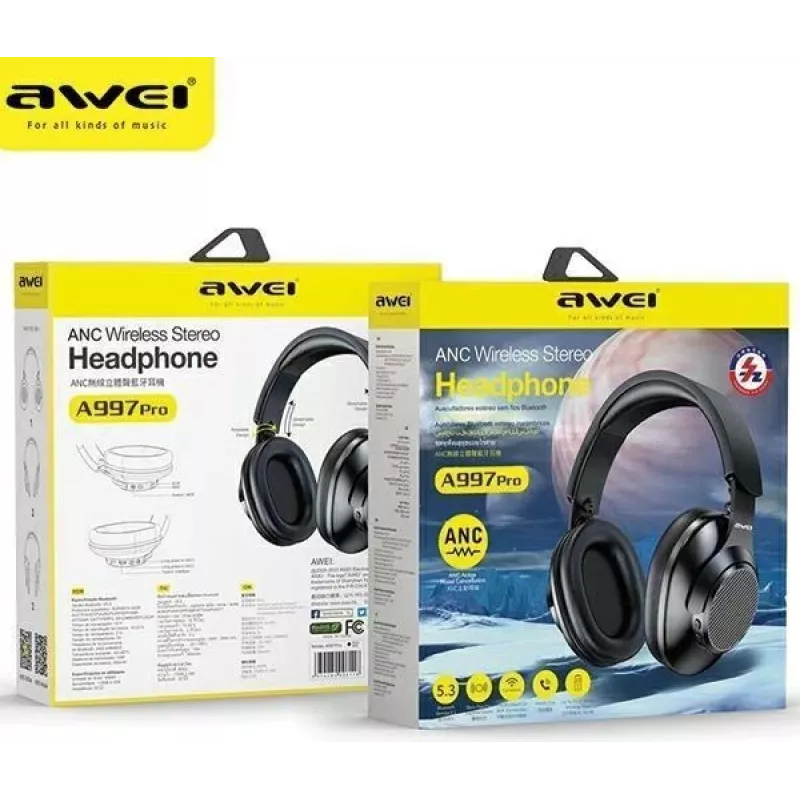 Kuulokkeet Awei A997 Pro ANC Bluetooth On-Ear