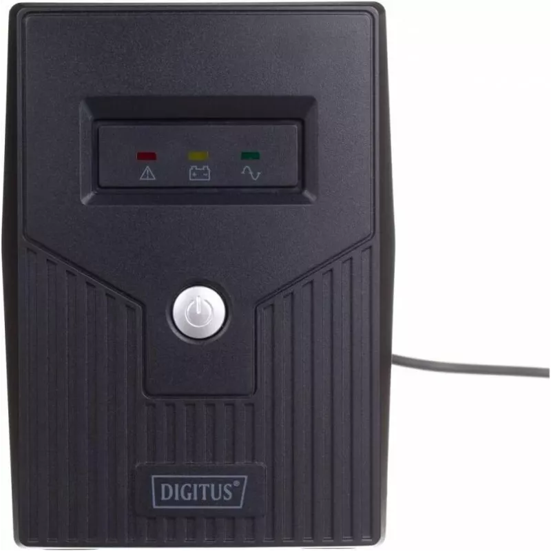 Digitus DN-170064 UPS (keskeytymätön virtalähde) Line-Interactive 0,8 kVA 480 W 2 pistorasiaa