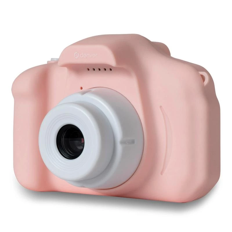 Lasten digitaalikamera DENVER KCA-1340RO — kompakti 85 g, pinkki