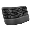 Logitech Wave Keys Office RF langaton + Bluetooth QWERTY tanska suomi norja ruotsi grafiitti
