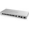 Zyxel XGS1210-12-ZZ0102F verkkokytkin hallittava Gigabit Ethernet (10/100/1000) harmaa
