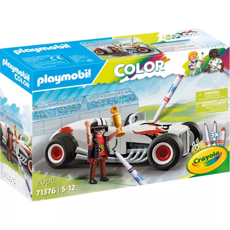 PLAYMOBIL #71376 Color Hot Rod UUSI