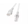 LANBERG verkkokaapeli Cat5e RJ-45 - RJ-45 0,25 m valkoinen (PCU5-20CC-0025-S)