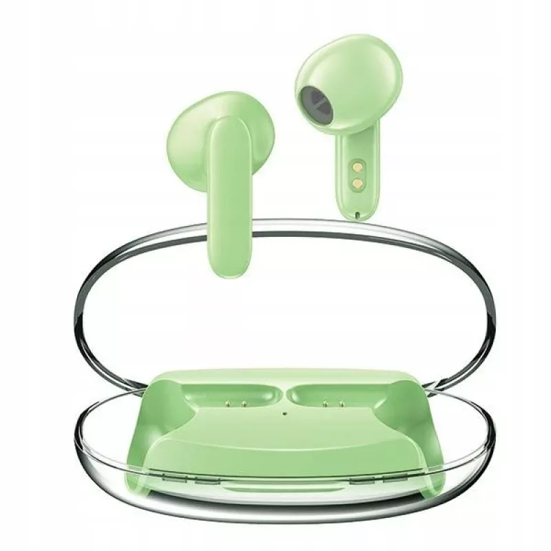 Bluetooth-kuulokkeet Awei T85 ENC TWS vihreä