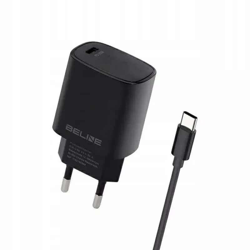 Laturi 20W USB-C Beline Beli02164 USB-C-kaapelilla