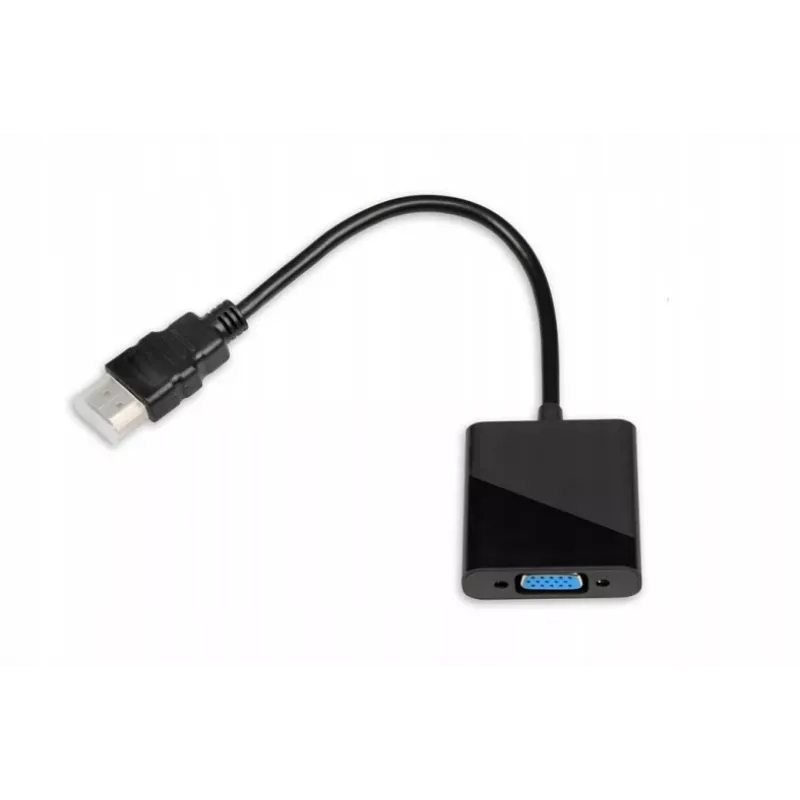 iBox IAHV01 HDMI–VGA-sovitin, musta