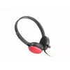 Kuulokkeet mikrofonilla Ugo USL-1222 punainen