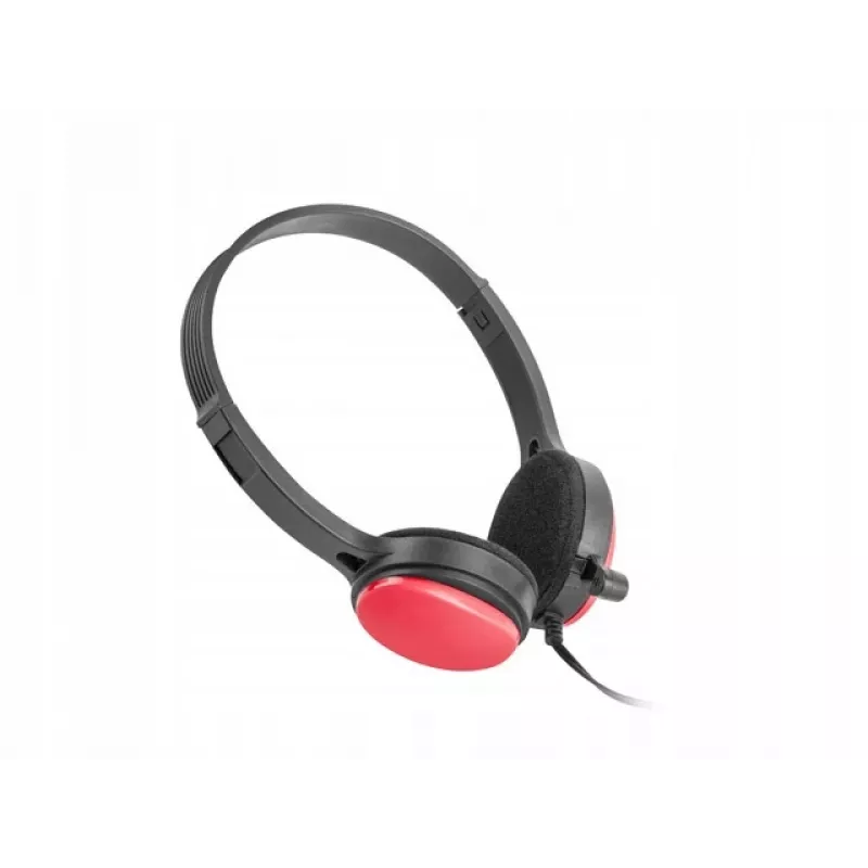Kuulokkeet mikrofonilla Ugo USL-1222 punainen