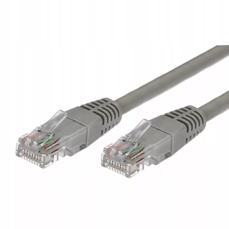 Patch-kaapeli Cat.5e RJ45 UTP 3 m harmaa