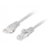 Lanberg PCF6-20CC-0050-S Cat.6 F/UTP -verkkokaapeli, 0,5 m, harmaa, 10 kpl:n pakkaus