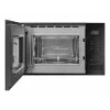 Kalusteisiin asennettava mikroaaltouuni AMMB20E5SGB X-TYPE, 800W, 20L