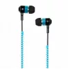 In-Ear-kuulokkeet vetoketjumallilla ja mikrofonilla