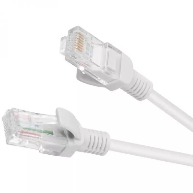 Lanberg PCU6-20CC-0300-S Cat.6 UTP -kytkentäkaapeli, 3 m, harmaa, 10 kpl:n pakkaus