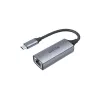 Verkkokortti Unitek U1312A, IEEE 802.3, harmaa, 0,5 m kaapeli