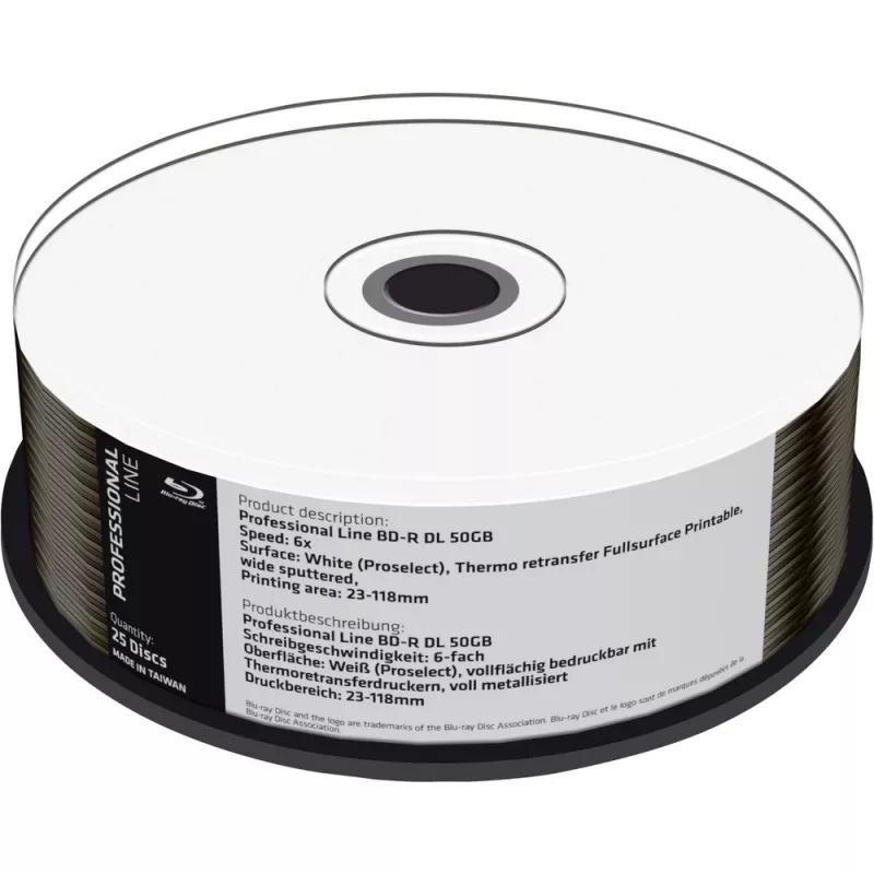 BD-R DL MediaRange 50GB 25 kpl:n pakkaus