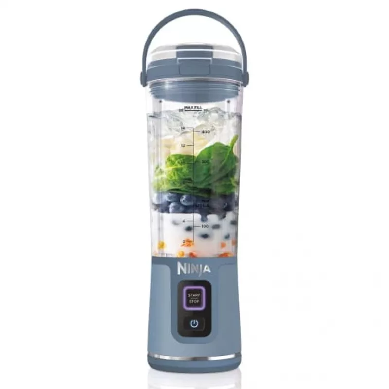 Sportmixer Ninja BC151EUBK — 0,53 L astia, 14,4 W, akku, Ice-Crush, musta