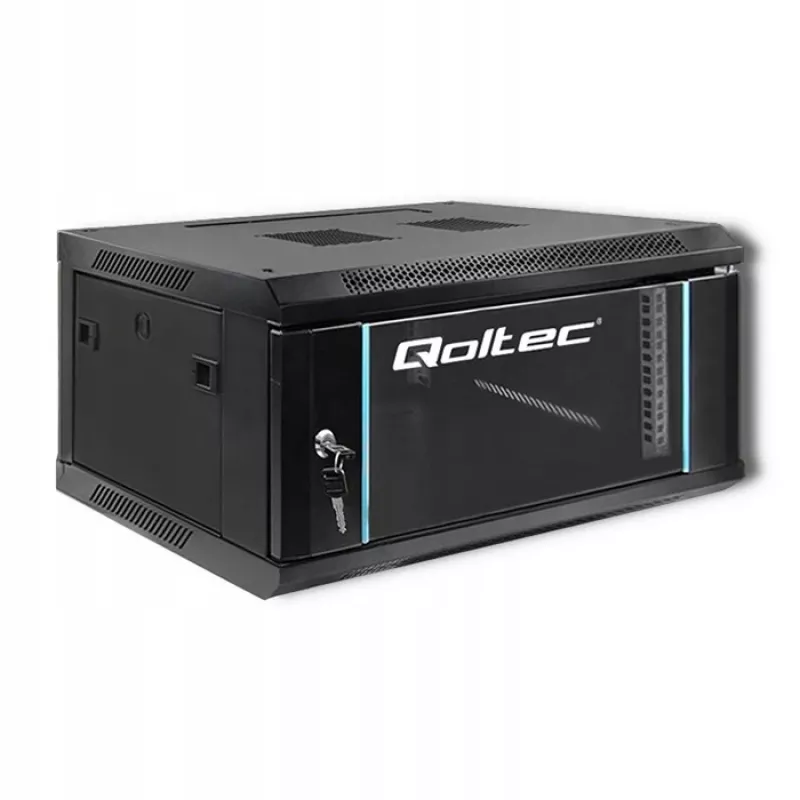 19 tuuman räkkikaappi QOLTEC 54461, 4U, 600x280x450 mm