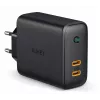 AUKEY PA-D2 laturi mobiililaitteille 36W musta sisäkäyttöön