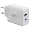 Goobay Dual USB-C™ PD (Power Delivery) pikalaturi (30 W) (61674)