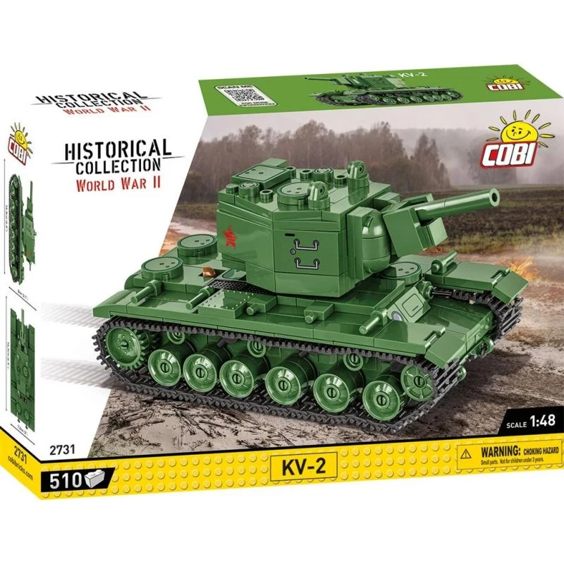 Rakennussarja Cobi KV-2 toinen maailmansota 510 osaa