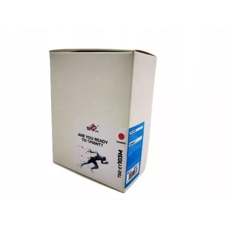 Mustekasetti TB yhteensopiva EcoTank L3110, C13T00S34A, magenta