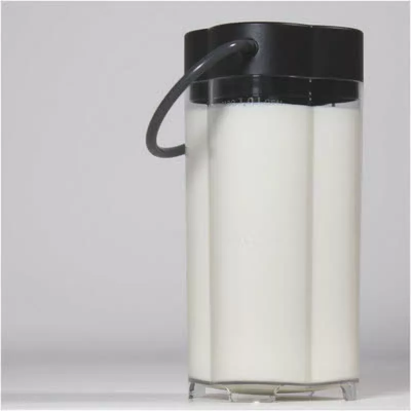 Läpinäkyvä maitosäiliö 1000ml