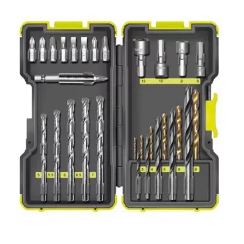 Ryobi RAK30MIX poranteräsarja 30 kpl