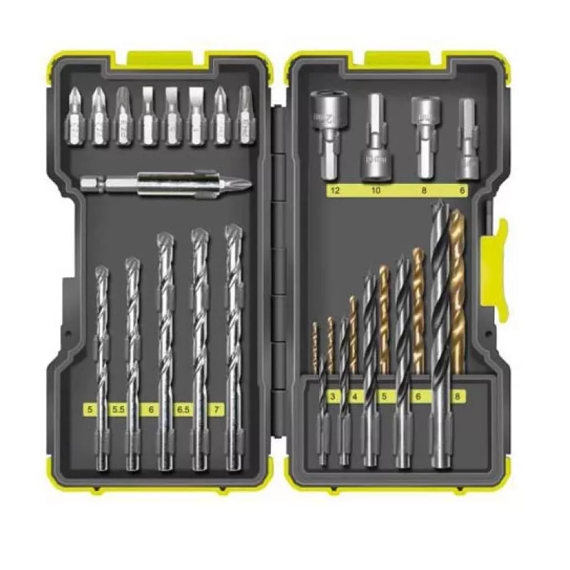 Ryobi RAK30MIX poranteräsarja 30 kpl