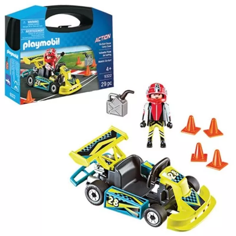 Leikkihahmo PLAYMOBIL Go-Kart Racer säilytyslaukku