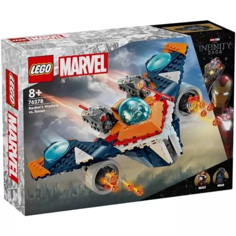 Rakennuslelu LEGO Marvel Super Heroes Rocket avaruusalus 76278 – Rocket ja Ronan setti
