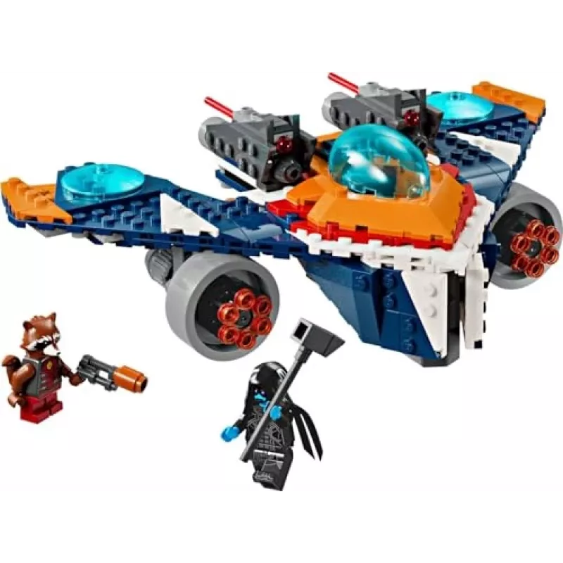 Rakennuslelu LEGO Marvel Super Heroes Rocket avaruusalus 76278 – Rocket ja Ronan setti